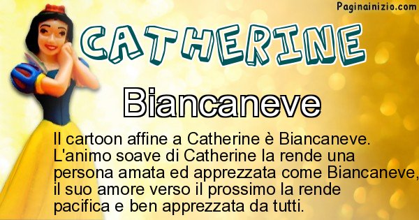 Catherine - Personaggio dei cartoni associato a Catherine