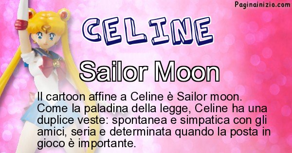 Celine - Personaggio dei cartoni associato a Celine