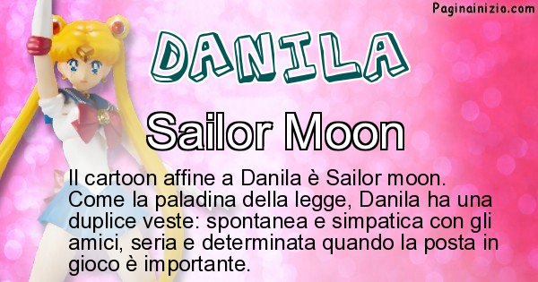 Danila - Personaggio dei cartoni associato a Danila