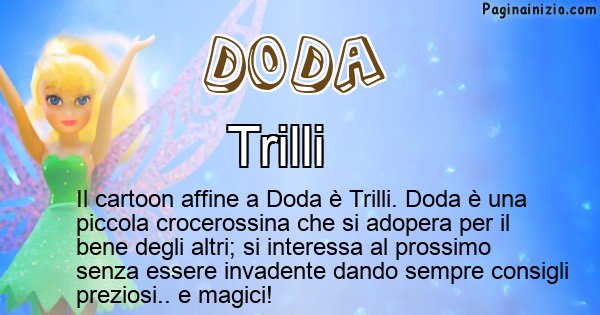 Doda - Personaggio dei cartoni associato a Doda