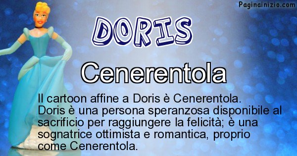 Doris - Personaggio dei cartoni associato a Doris