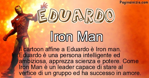 Eduardo - Personaggio dei cartoni associato a Eduardo