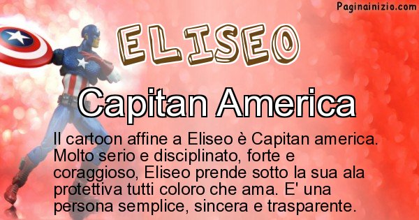 Eliseo - Personaggio dei cartoni associato a Eliseo