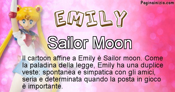Emily - Personaggio dei cartoni associato a Emily