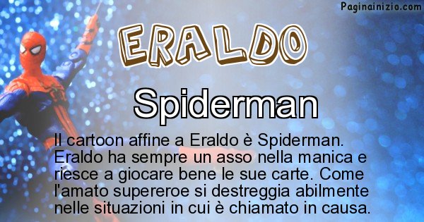 Eraldo - Personaggio dei cartoni associato a Eraldo