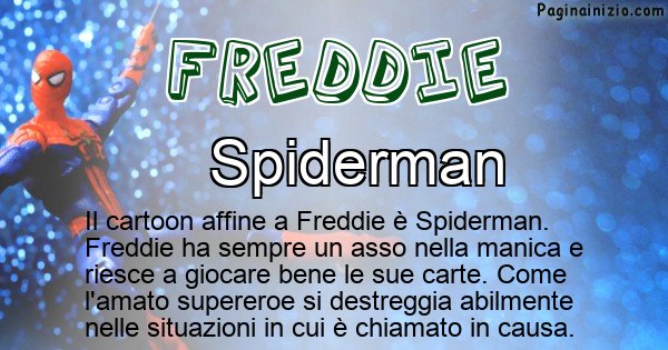 Freddie - Personaggio dei cartoni associato a Freddie