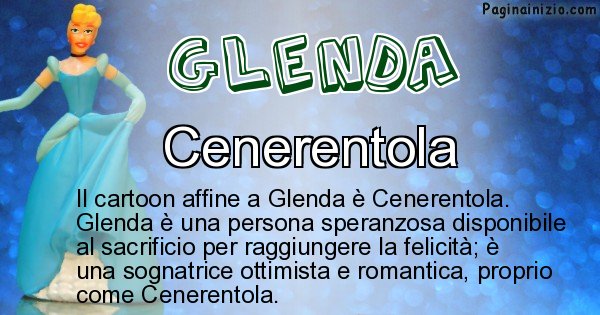 Glenda - Personaggio dei cartoni associato a Glenda