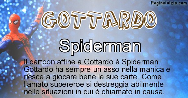 Gottardo - Personaggio dei cartoni associato a Gottardo