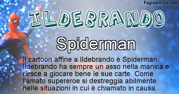 Ildebrando - Personaggio dei cartoni associato a Ildebrando