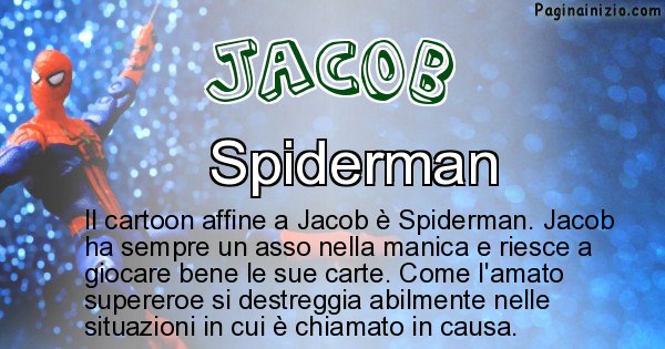 Jacob - Personaggio dei cartoni associato a Jacob