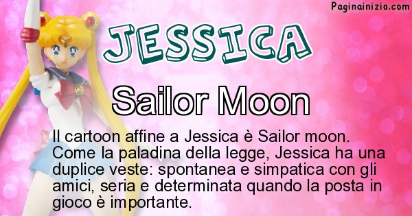 Jessica - Personaggio dei cartoni associato a Jessica