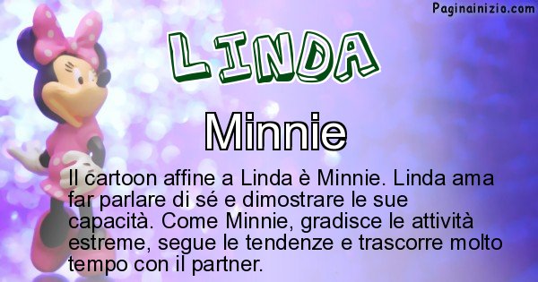 Linda - Personaggio dei cartoni associato a Linda