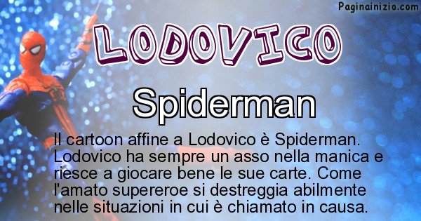 Lodovico - Personaggio dei cartoni associato a Lodovico