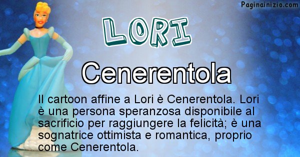 Lori - Personaggio dei cartoni associato a Lori