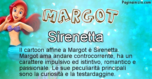 Margot - Personaggio dei cartoni associato a Margot
