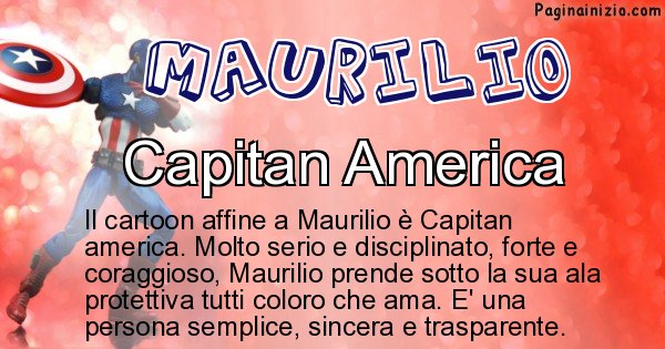 Maurilio - Personaggio dei cartoni associato a Maurilio