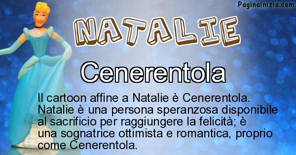 Natalie - Personaggio dei cartoni associato a Natalie