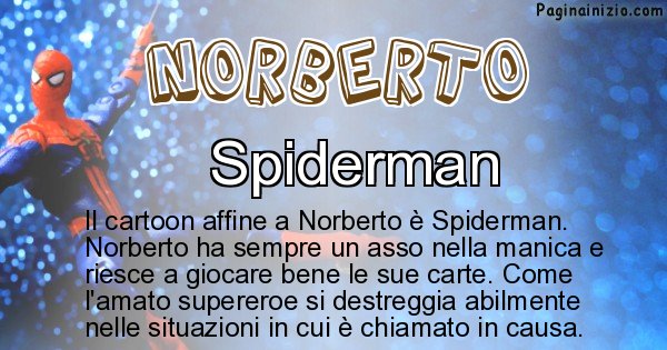 Norberto - Personaggio dei cartoni associato a Norberto