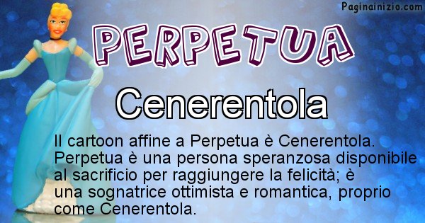 Perpetua - Personaggio dei cartoni associato a Perpetua