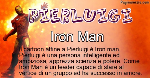 Pierluigi - Personaggio dei cartoni associato a Pierluigi