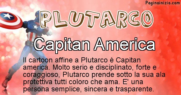 Plutarco - Personaggio dei cartoni associato a Plutarco
