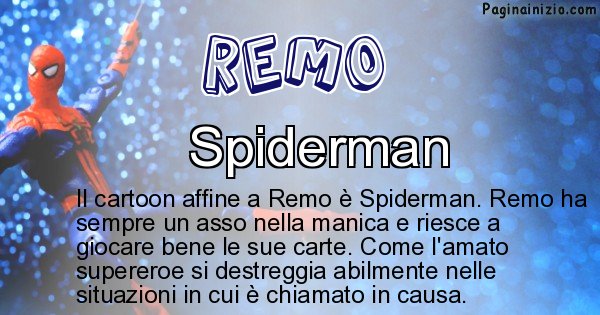 Remo - Personaggio dei cartoni associato a Remo