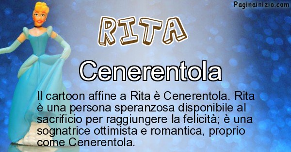 Rita - Personaggio dei cartoni associato a Rita