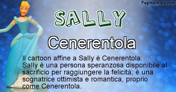 Sally - Personaggio dei cartoni associato a Sally