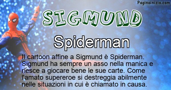 Sigmund - Personaggio dei cartoni associato a Sigmund