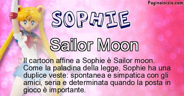 Sophie - Personaggio dei cartoni associato a Sophie