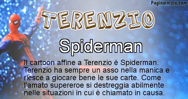 Terenzio - Personaggio dei cartoni associato a Terenzio