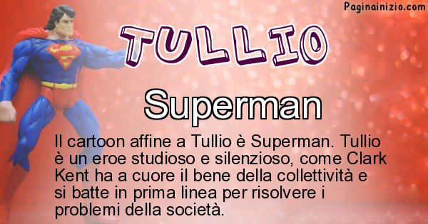 Tullio - Personaggio dei cartoni associato a Tullio