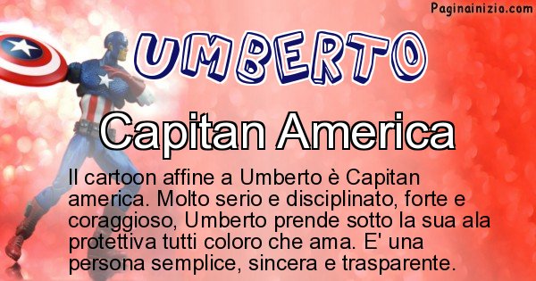 Umberto - Personaggio dei cartoni associato a Umberto