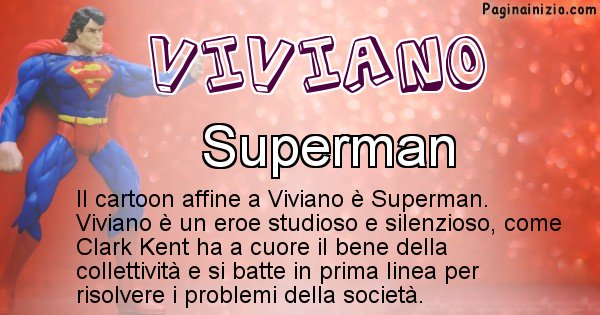 Viviano - Personaggio dei cartoni associato a Viviano