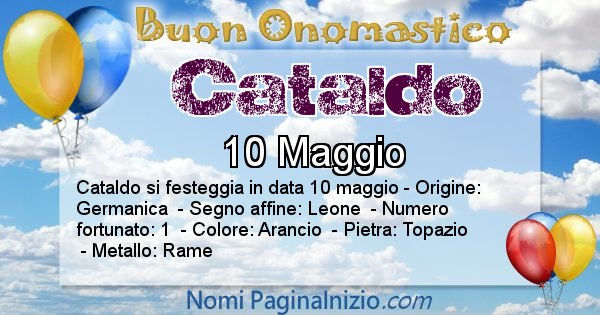 Cataldo - Onomastico del nome Cataldo