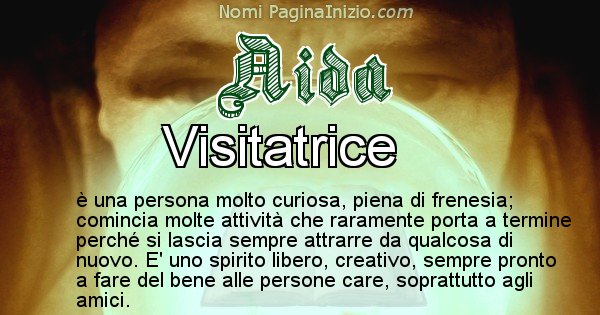 Aida - Significato reale del nome Aida