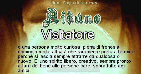 Aidano - Significato reale del nome Aidano