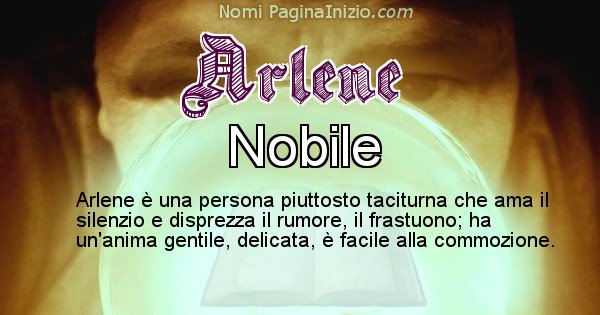 Arlene - Significato reale del nome Arlene