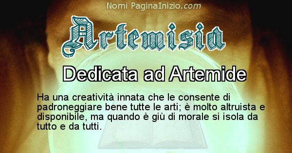 Artemisia - Significato reale del nome Artemisia