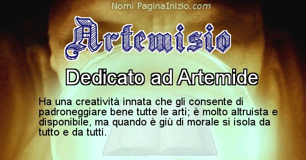 Artemisio - Significato reale del nome Artemisio