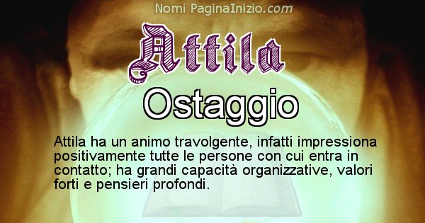 Attila - Significato reale del nome Attila