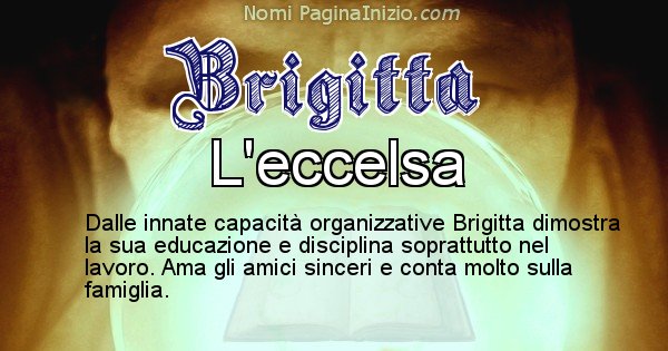 Brigitta - Significato reale del nome Brigitta