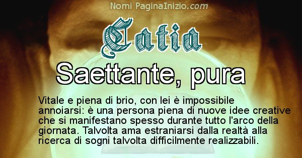 Catia - Significato reale del nome Catia