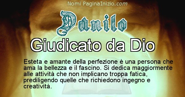 Danilo - Significato reale del nome Danilo