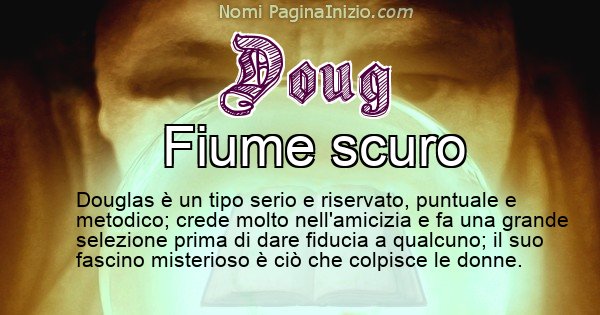 Doug - Significato reale del nome Doug