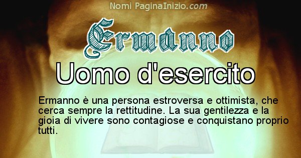 Ermanno - Significato reale del nome Ermanno