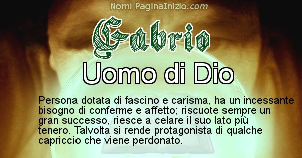 Gabrio - Significato reale del nome Gabrio