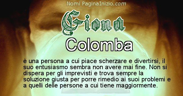 Giona - Significato reale del nome Giona