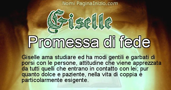 Giselle - Significato reale del nome Giselle