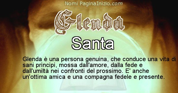 Glenda - Significato reale del nome Glenda